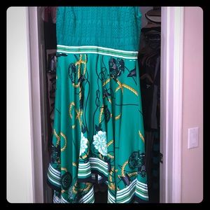 Long Polyester dress